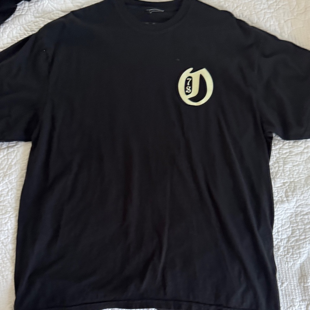 Classic Black Tee with Logo